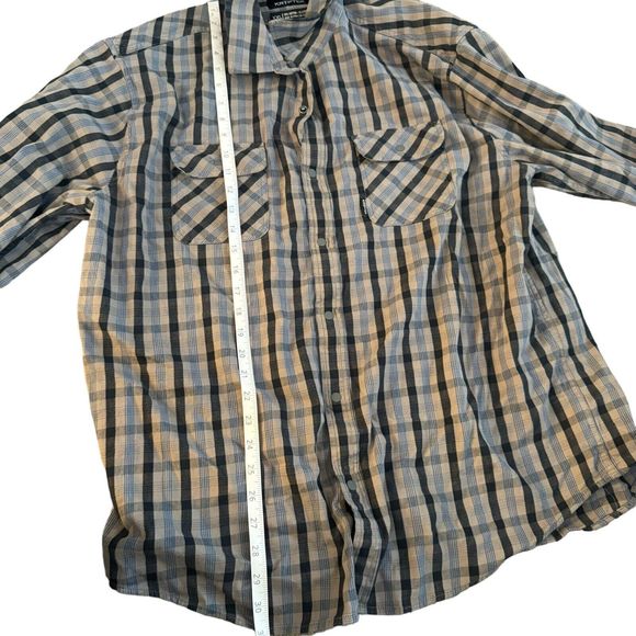 Kryptek Shirt Mens XXL‎ Plaid Long Sleeve Cotton And Lycra Multicolored - Picture 10 of 11